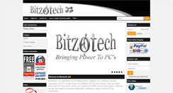 Desktop Screenshot of bitzotech.com